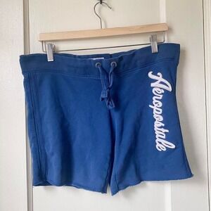 Vintage 90s y2k low rise yoga shorts soft sweat pant style Aeropostale size M